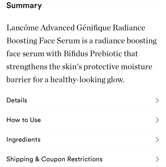 Lancome Advanced Genifique Face Serum - Picture 8 of 14